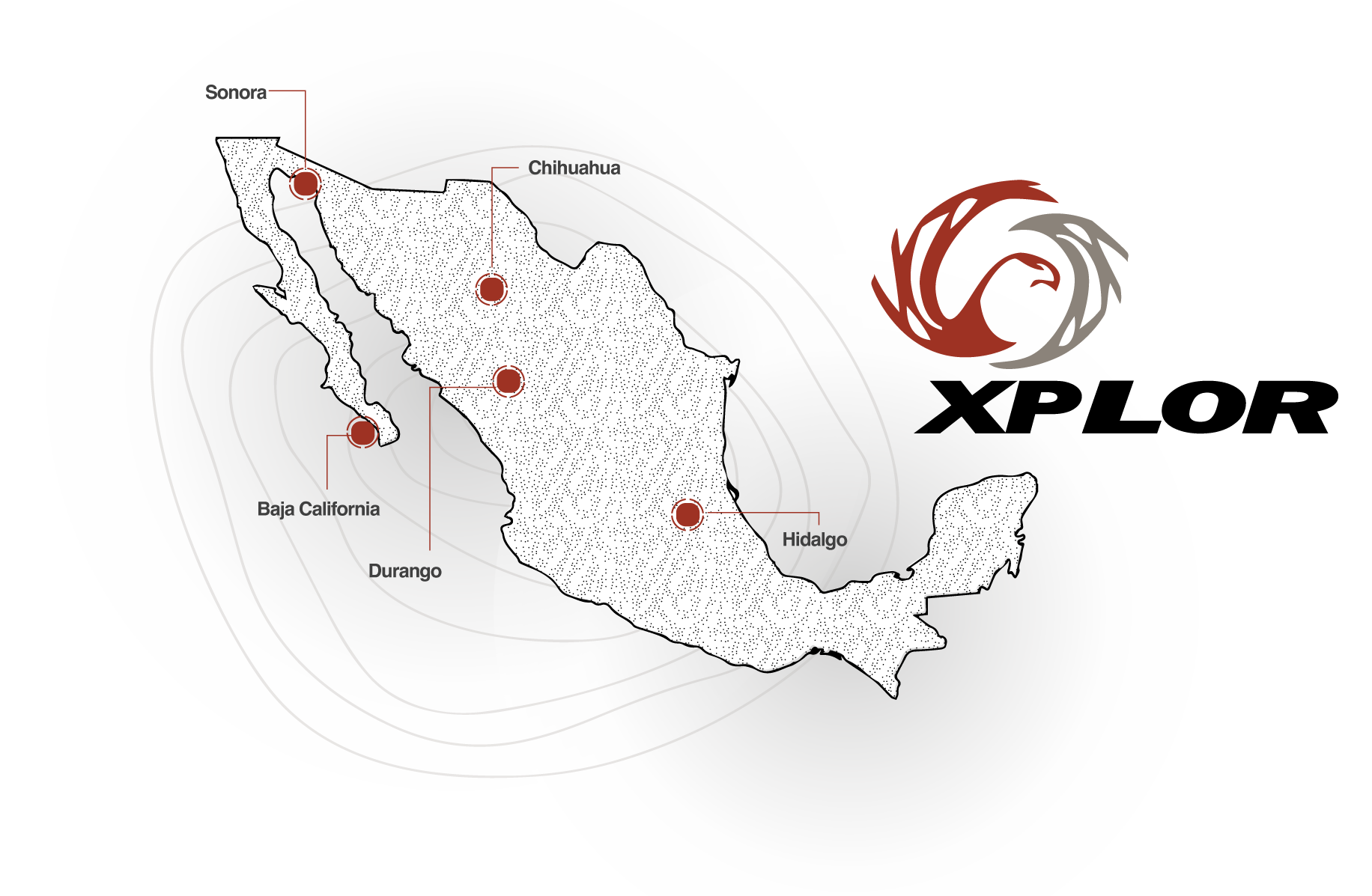 Mapa de Presencia Nacional XPLOR